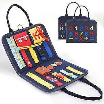 Toddler Busy Board Toddler Activities Board - Educational Learning Toys for Toddlers