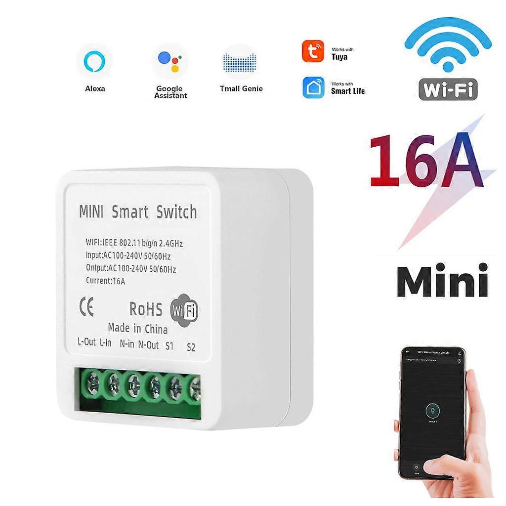 Wifi Switch Timer Mini Wifi Intelligent Break Device Work with Alexa Google-hom
