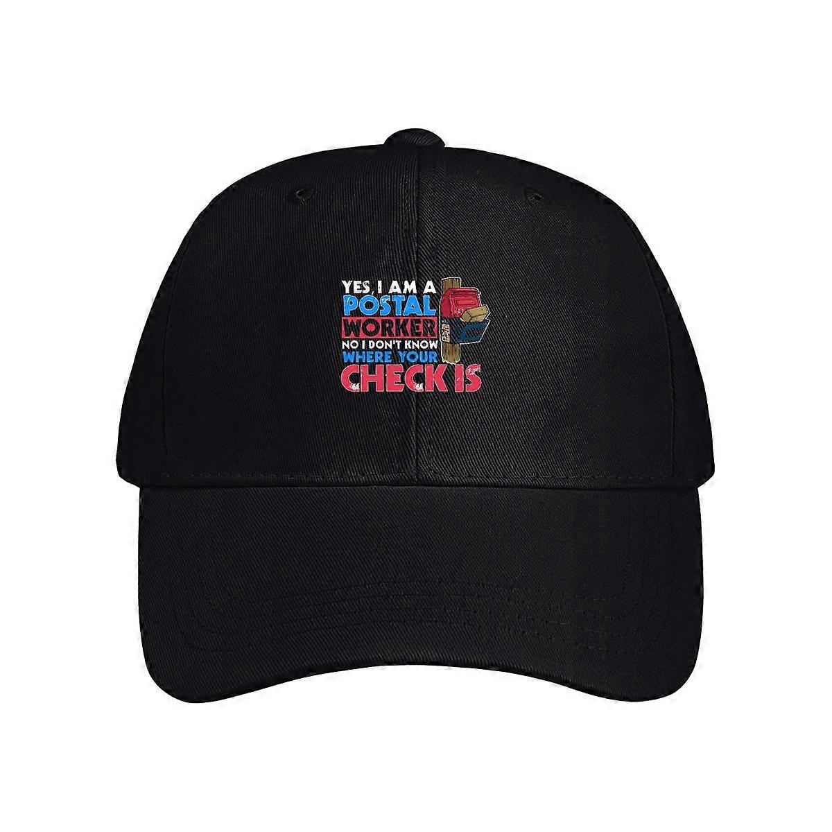 Yes I Am A Postal Worker Baseball Cap