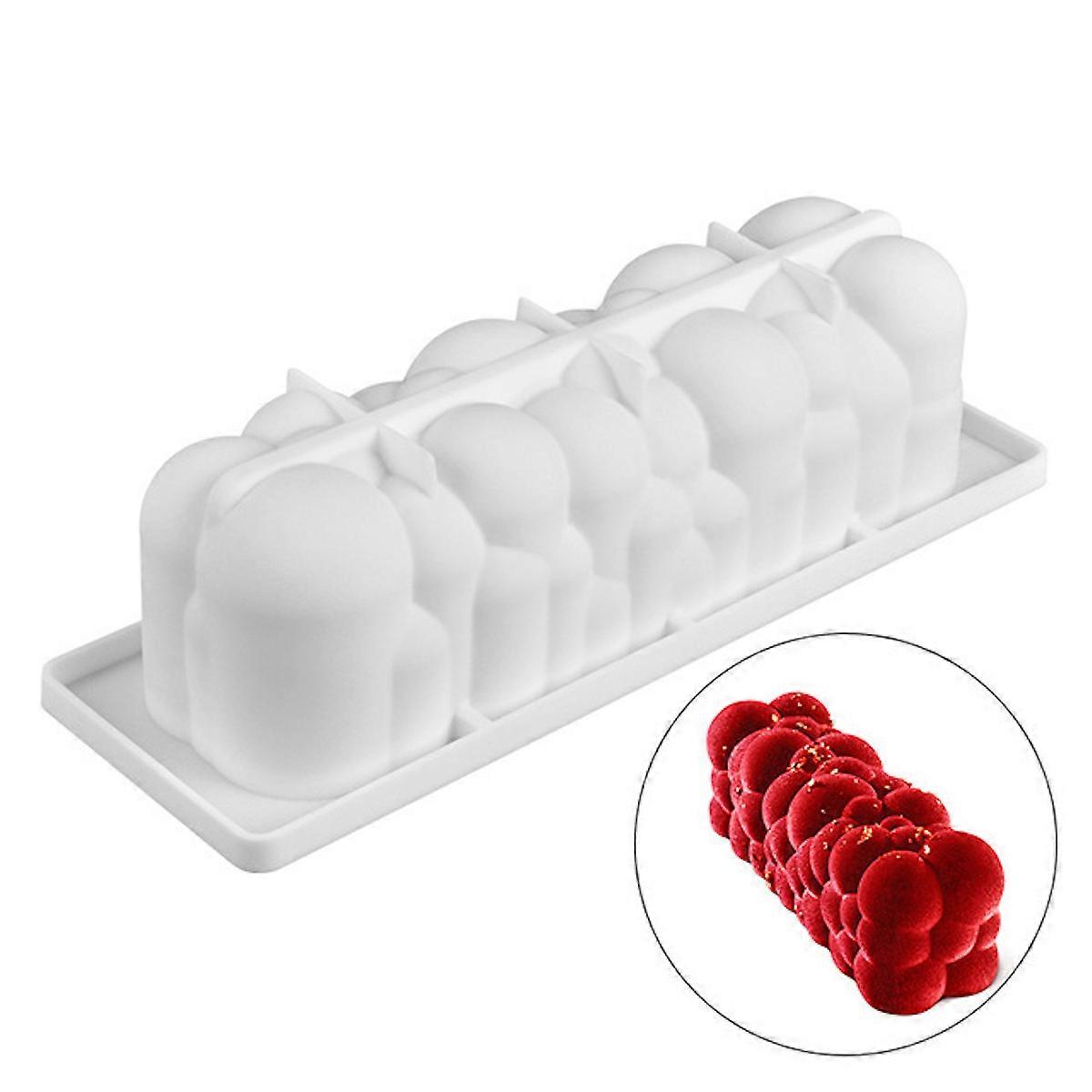 Long Cloud Cake Mould Silicone Mousse Christmas Cake Tin