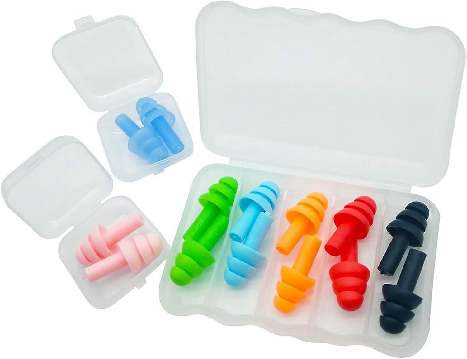 Sleep Noise Canceling Silicone Earplugs