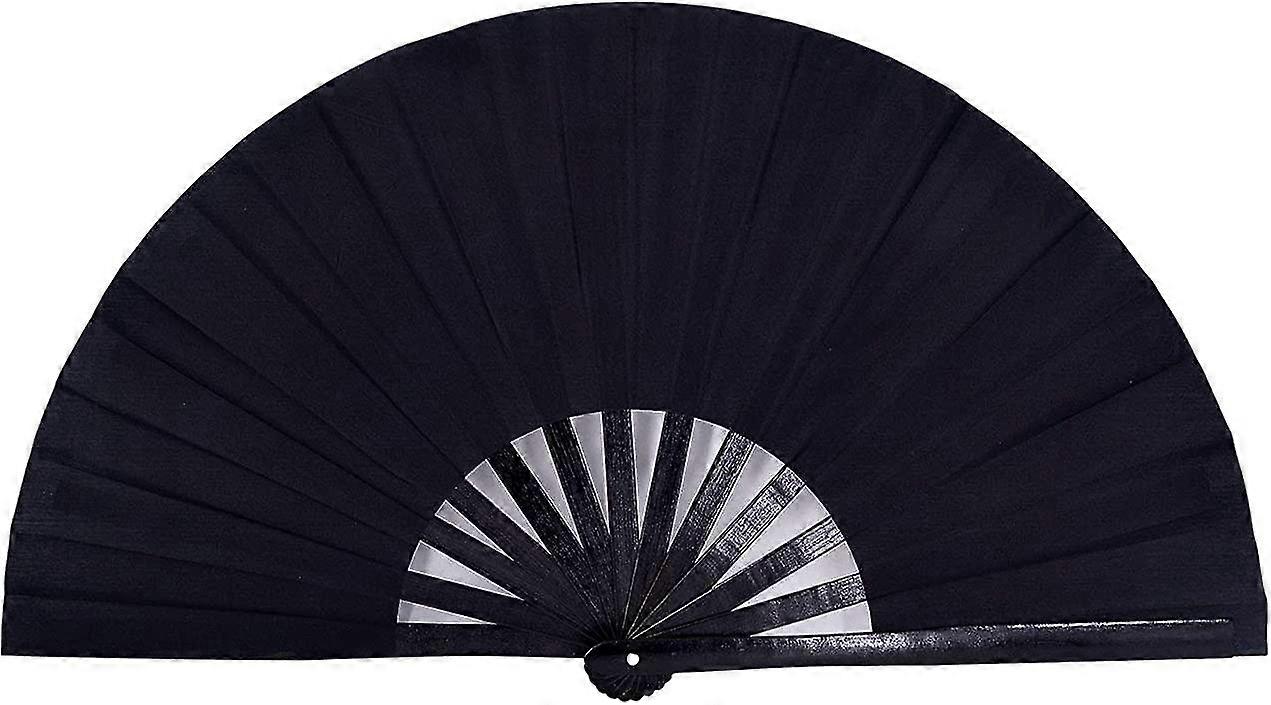 Large Folding Hand Rave Fan For kvinner / menn
