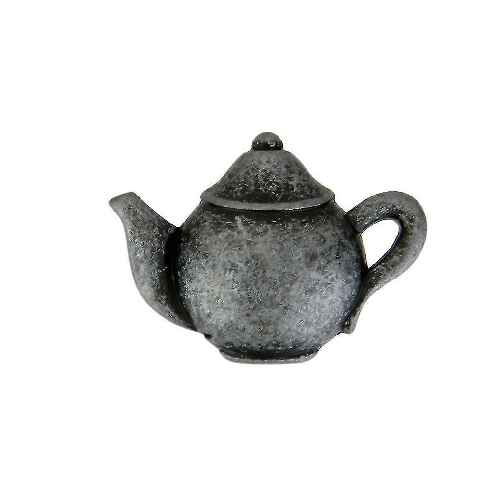 Vintage Teapot Teakettle Door Handles Cabinet Cupboard Knobs Pull Mute Gray