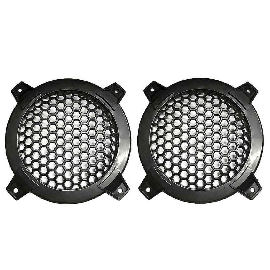 1 Par Auto Speaker Cover Car Audio Subwoofer Grille Acessórios 4 polegadas 123mm