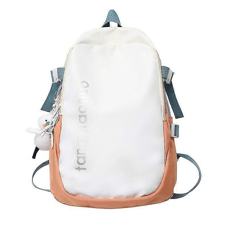 Creative Large Capacity Backpack Simple Schoolbag College Student Backpack