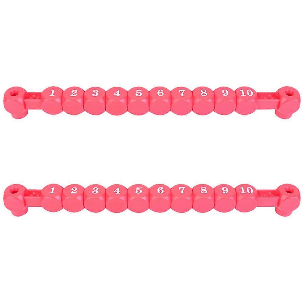 2Pcs Foosball Score Counters Foosball Score Count Keeper Plastic Scorekeeper Scoring Unit Device