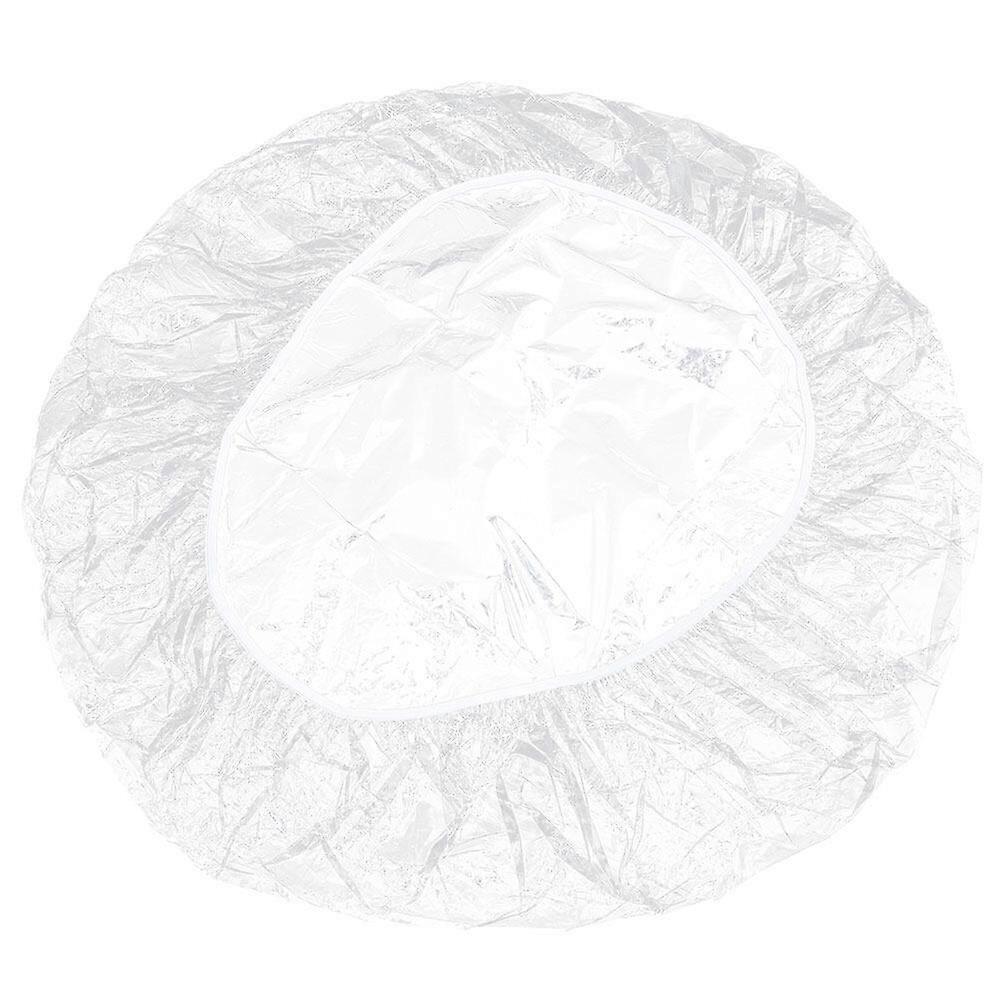 Elastic Tablecloth Transparent Tablecloth Round Fitted Tablecloth with Flannel Backing
