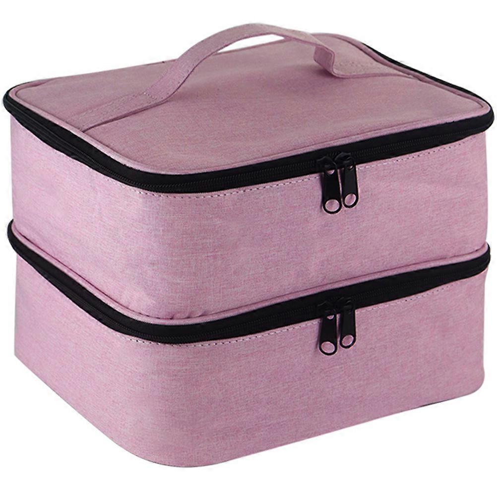 Portable Makeup Bag Large Capacity Cosmetic Bag Multipurpose Storage Bag