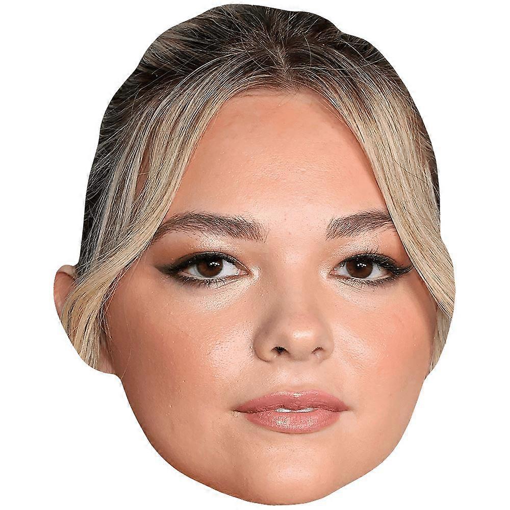 Chloe Guidry (Smile) Celebrity Mask, Flat Card Face