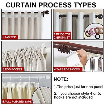 Embroidered Butterfly Sheer Curtains For Living Room Kitchen 