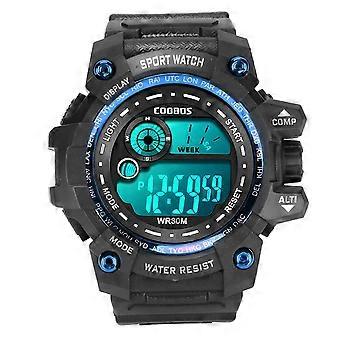 Sports Electronic Watch Waterproof LED Luminous Digital Multifunction Men's Watch