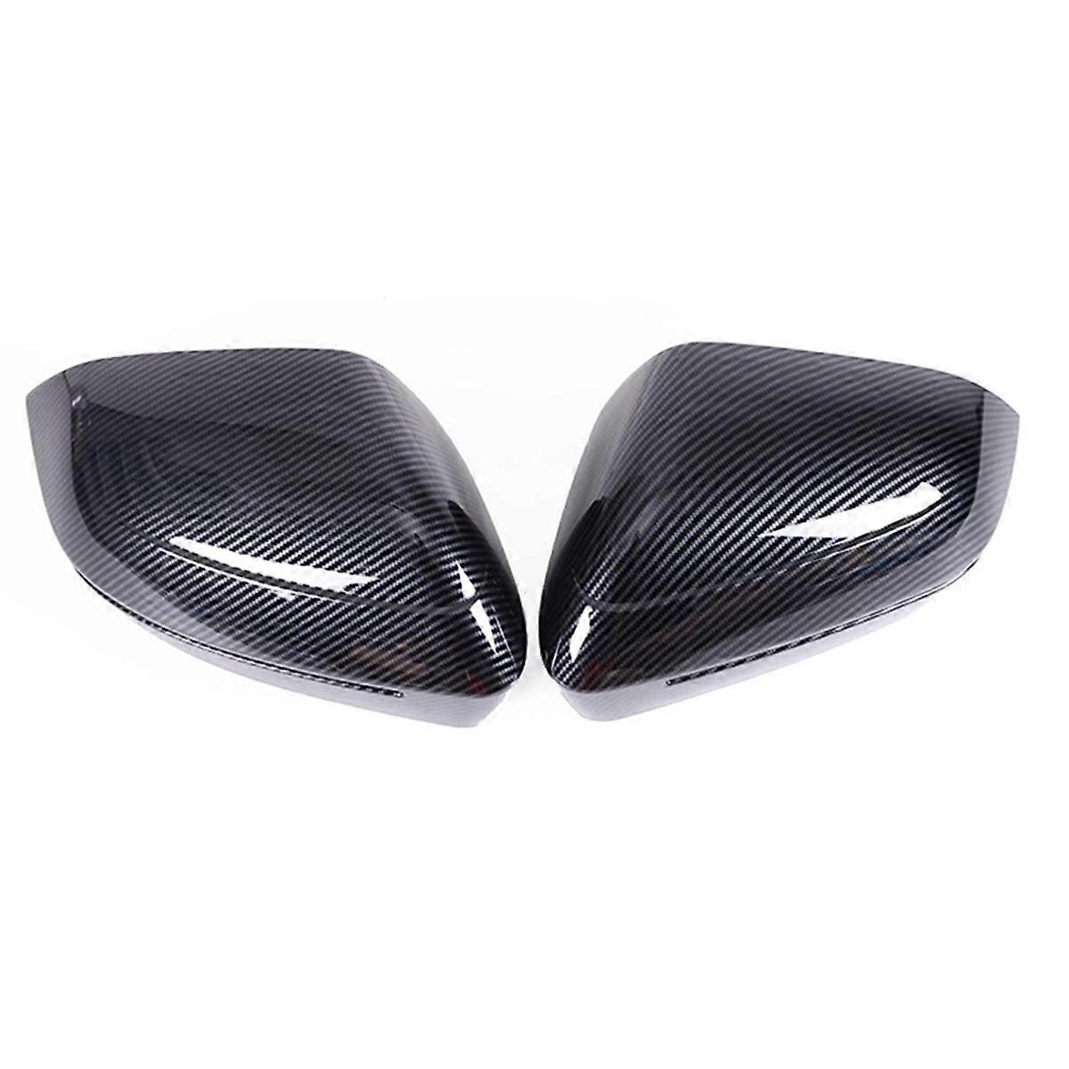 Car Rearview Mirror Cover for 5 Series I5 2024 Present Rear View Mirror Trim Decorate Modified Carbon Fiber Pattern