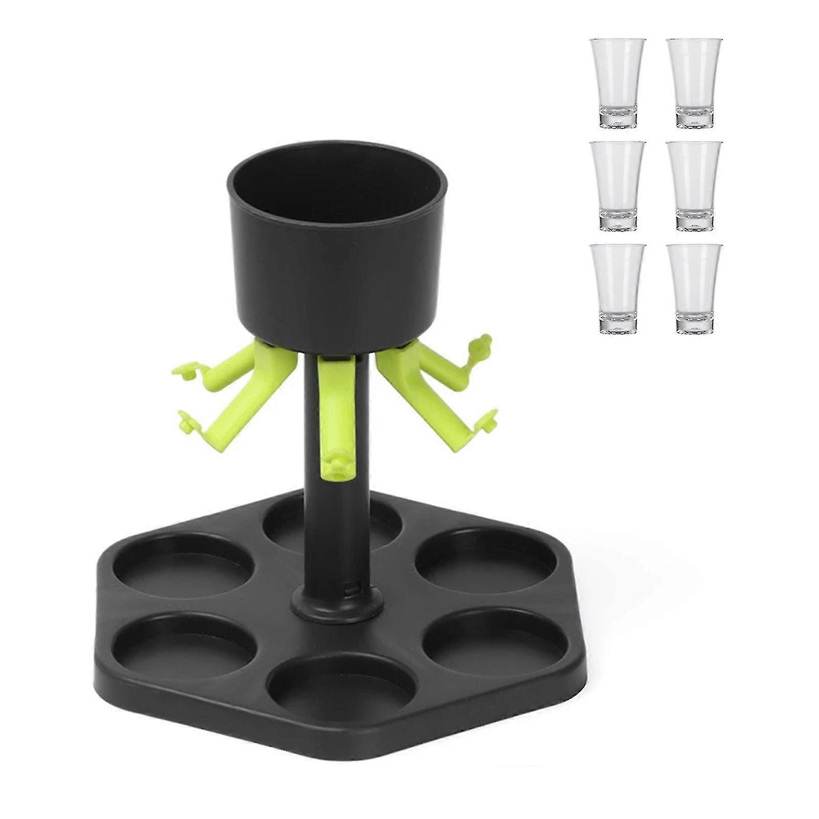 Dispenser 6 Shots Whiskey Drinking Game