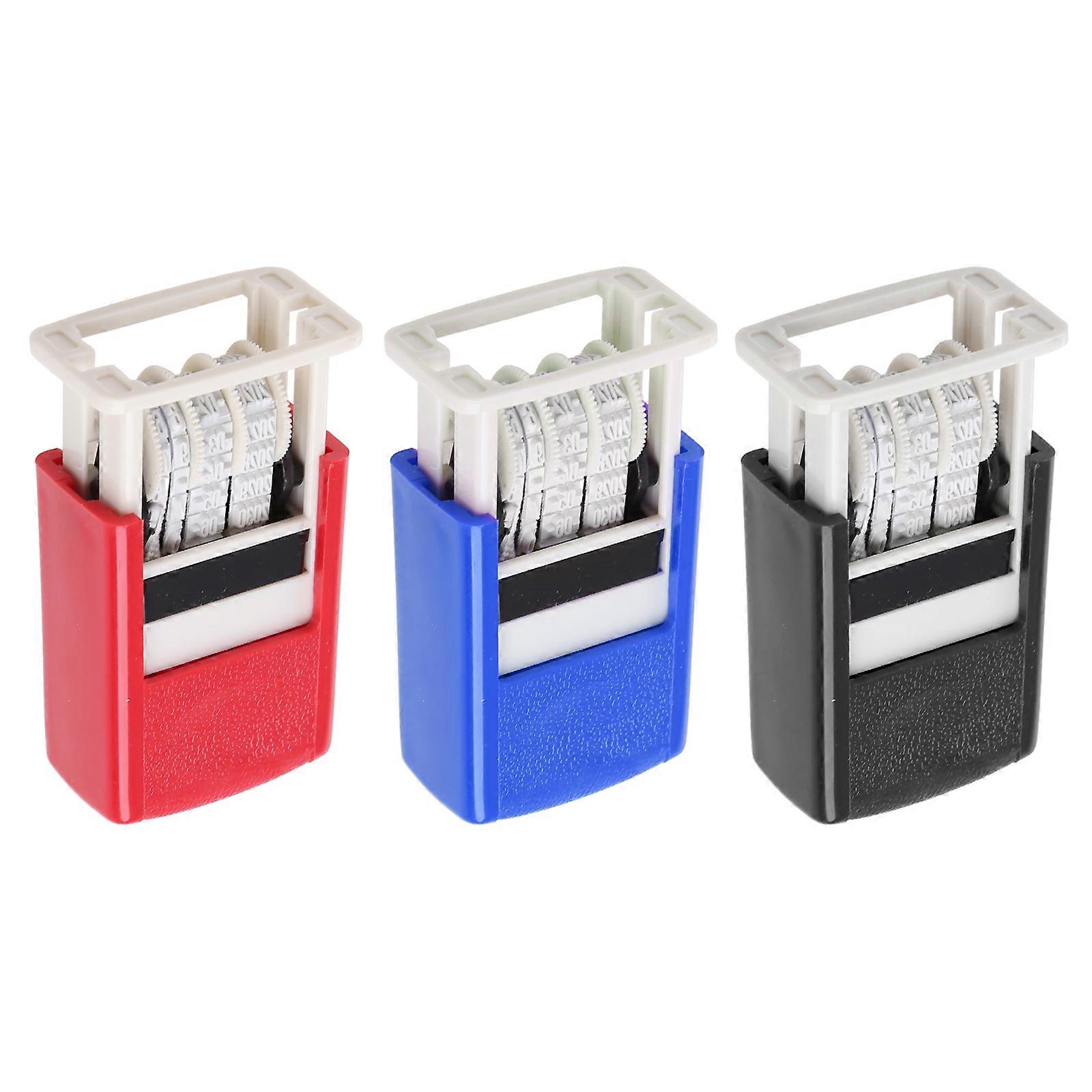 Handheld Account Date Stamps DIY Stamping Mud Set Mini Self-Inking Stamps