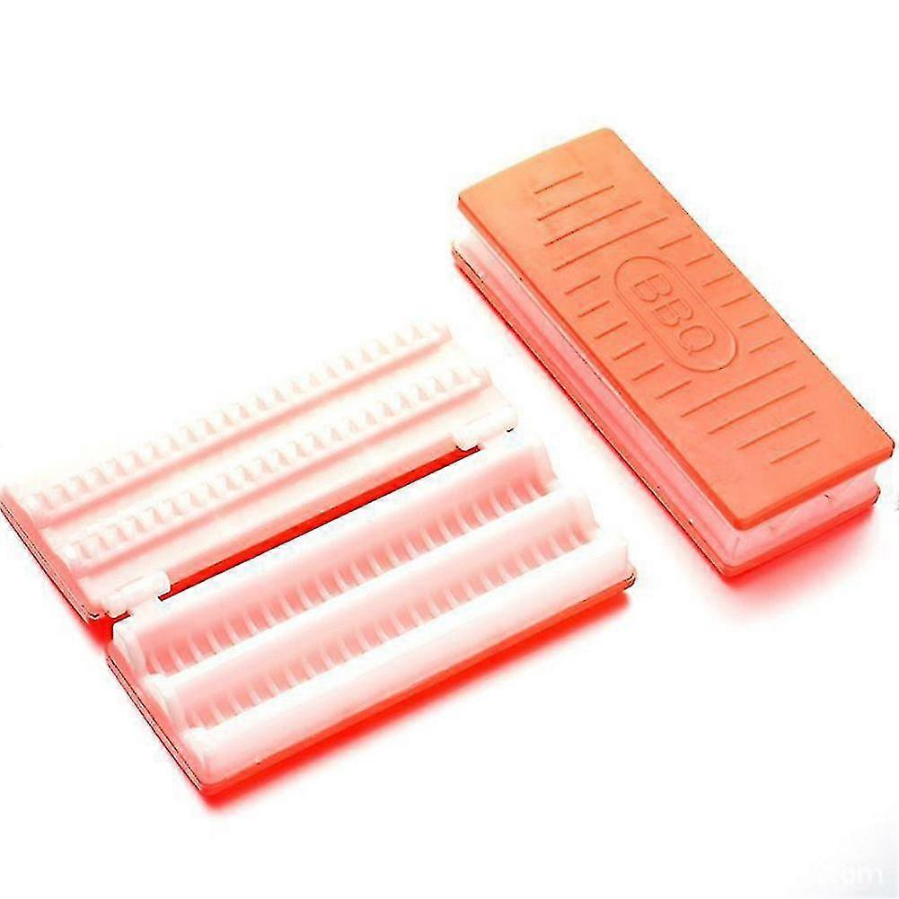 Bbq Meat Skewer Machine Portable Kebab Maker Tool Device For Kitchen Party