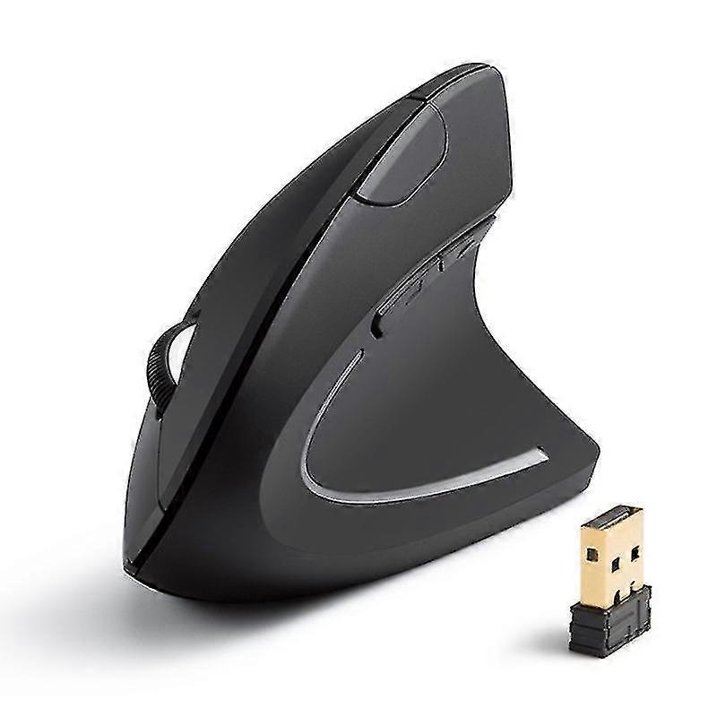 Wireless Mouse Pc&game Ergonomic Design Vertical 1600dpi Opticalbattery Version