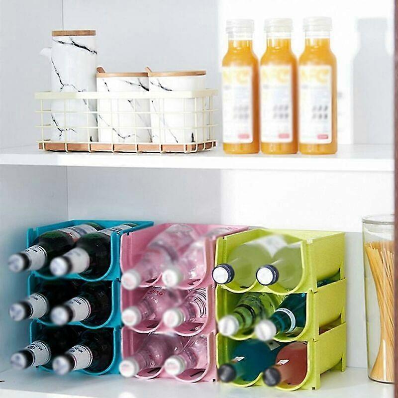 Boxes Beer Storage Rack Can Fridge Stacker Can Storage Rack Plastic Storage Containers for Clothes Wine Refrigerator Beverage Refrigerator Pp Drinks C