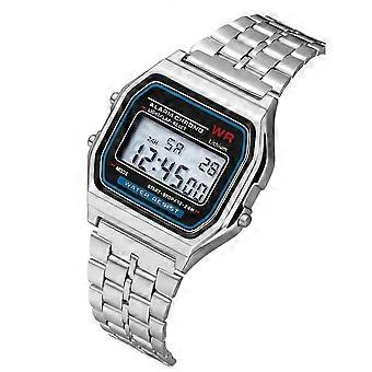 Women Men Unisex Watch Gold Silver Black Vintage Led Digital Sports Military Women Wristwatches Elec