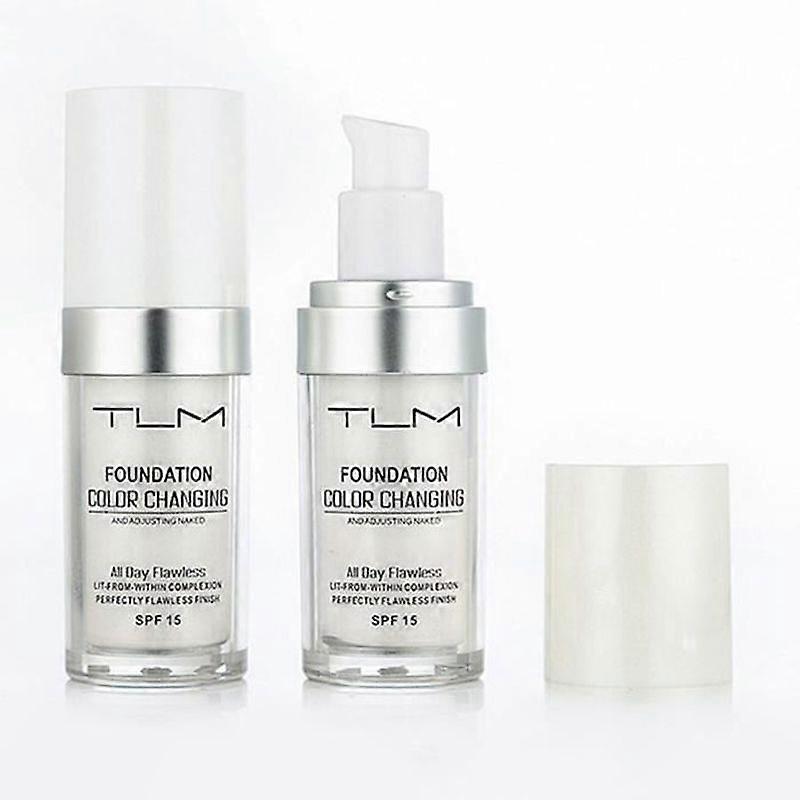 tlm foundation makeup base bare face moisturizer liquid coverage concealer flawless color changing skin tone