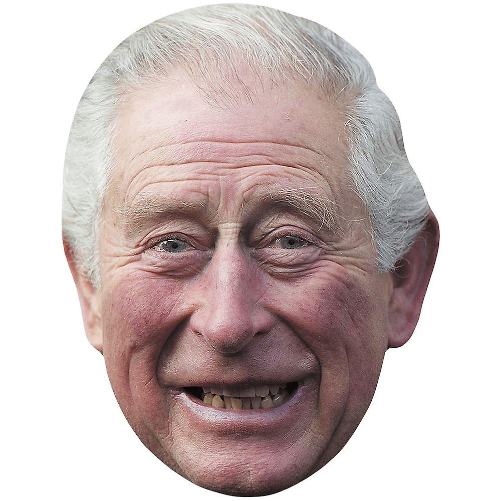 Prince Charles (Smile) Big Head. Larger than life mask.