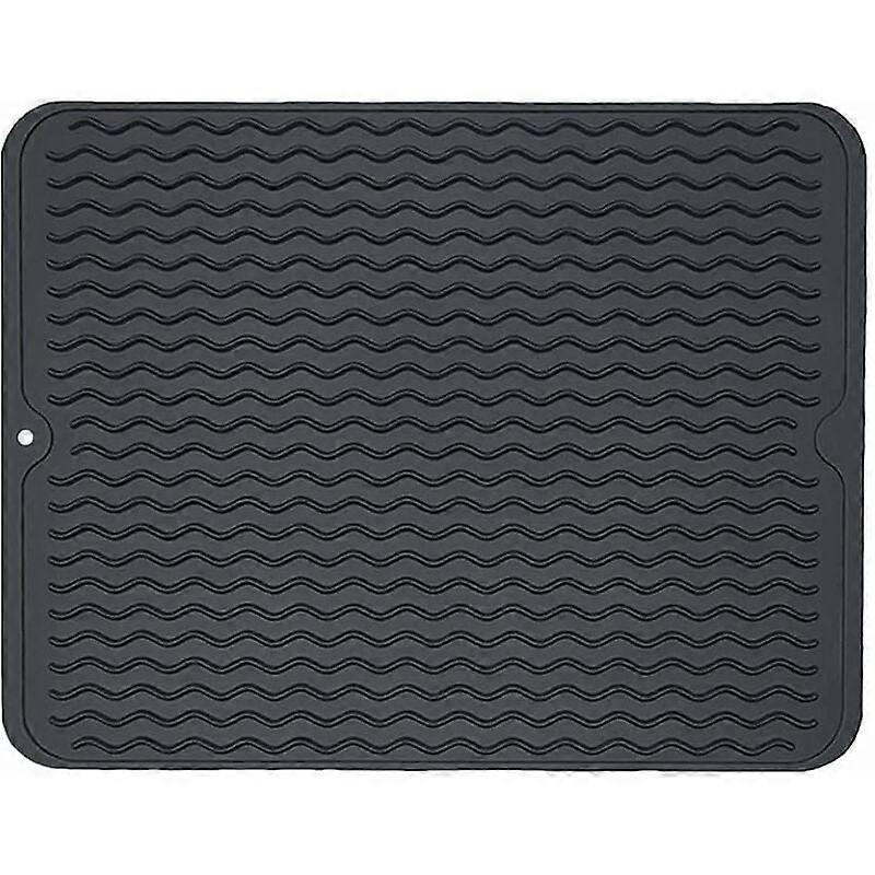 Silicone drain mat, suitable for kitchen, let your dishes dry quickly