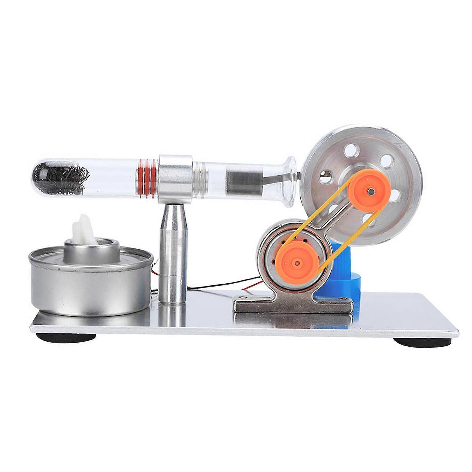 Einzylinder-Sterling-Motormodell für Physik-Experimente im Science Lab