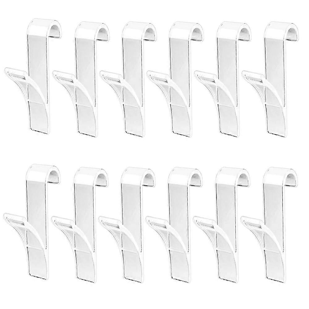12-Pack Hooks for Round Radiators, Multipurpose Towel Hanger for Bathroom