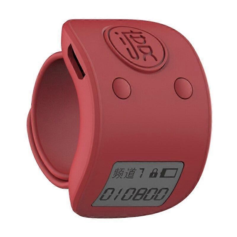 Digital Rechargeable 9 Digit Counter Buddha Beads Prayer Clicker LCD Finger Ring Hand Tally Counter