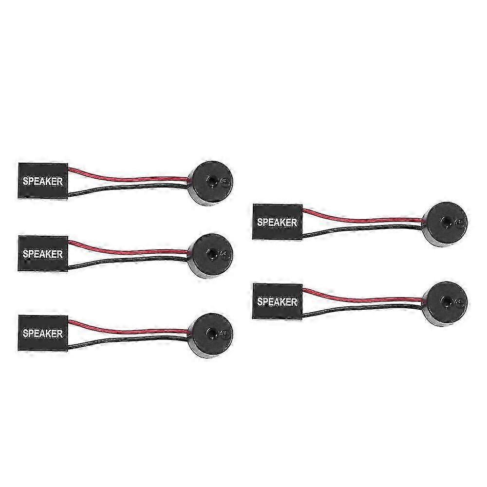 5st Moderkort Högtalare Summer Pc Dator Moderkort Intern Pip Buzzer för datorreparation