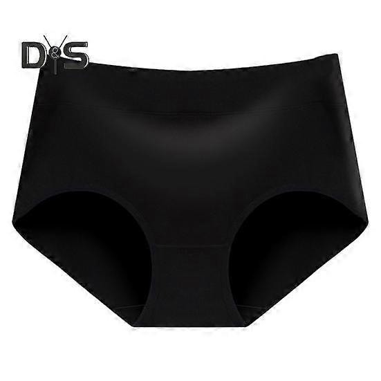 Women Underpants Mid Waist Solid Color Cotton Butt-lifted Good Breathability Elastic Quick-drying Sport Casual Briefs Female Panties