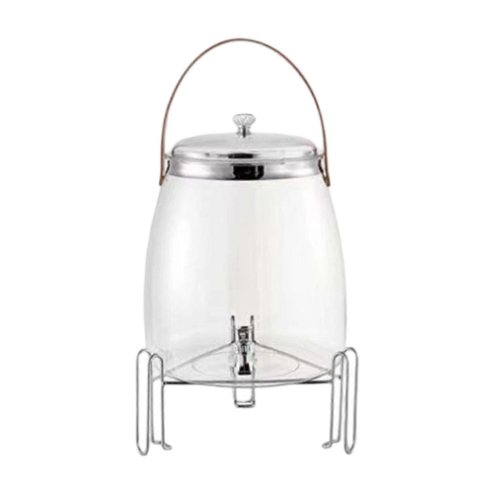 Beverage Dispenser,Liquid Drink Container,with Spigot and Filtering,Cold Drink