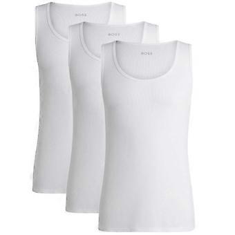 BOSS Cotton Tank Tops 3 Pack