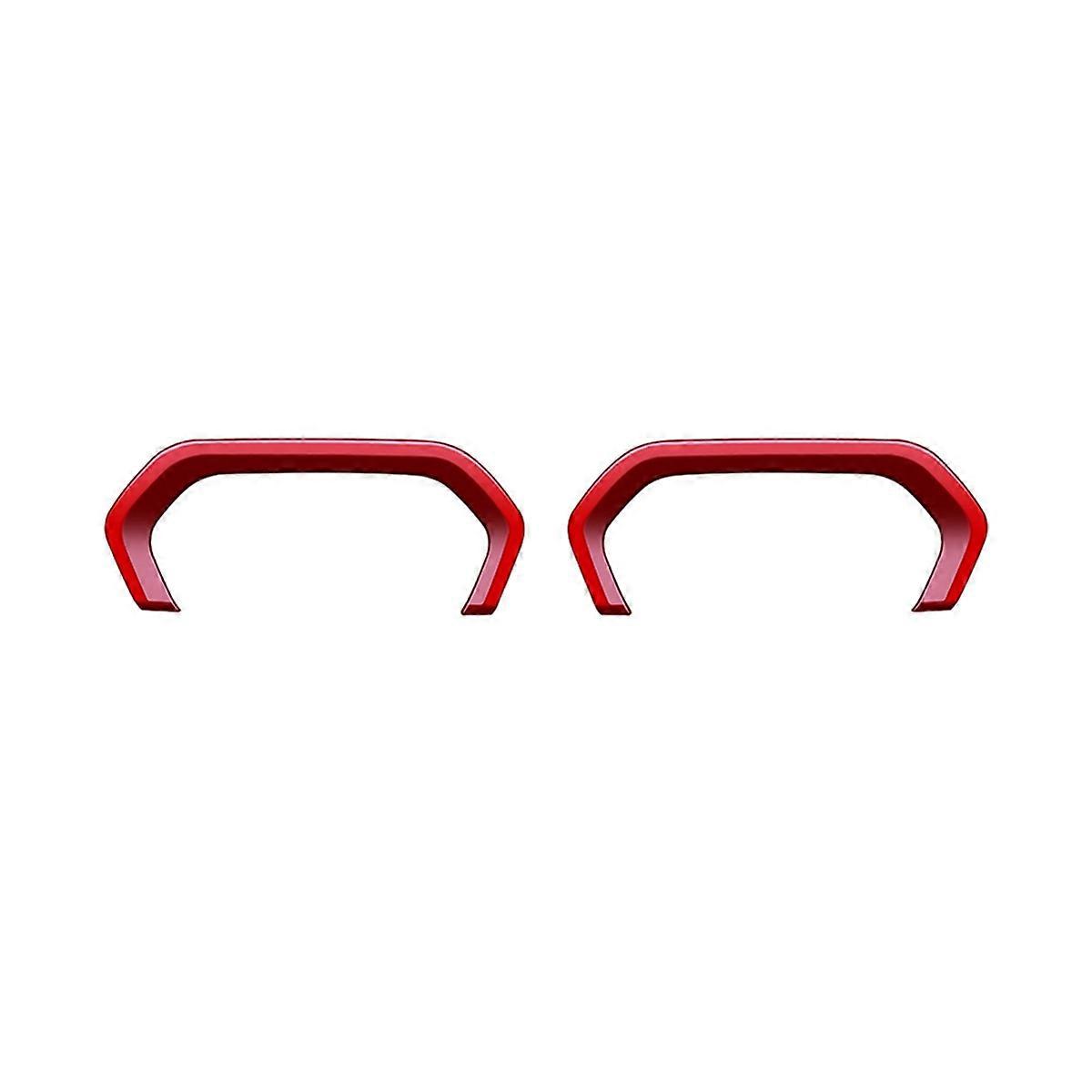Car Rear Fog Lamp Frame Fog Light Eyebrow Trim Sticker for Forester 2025 Car Exterior Accessories,B