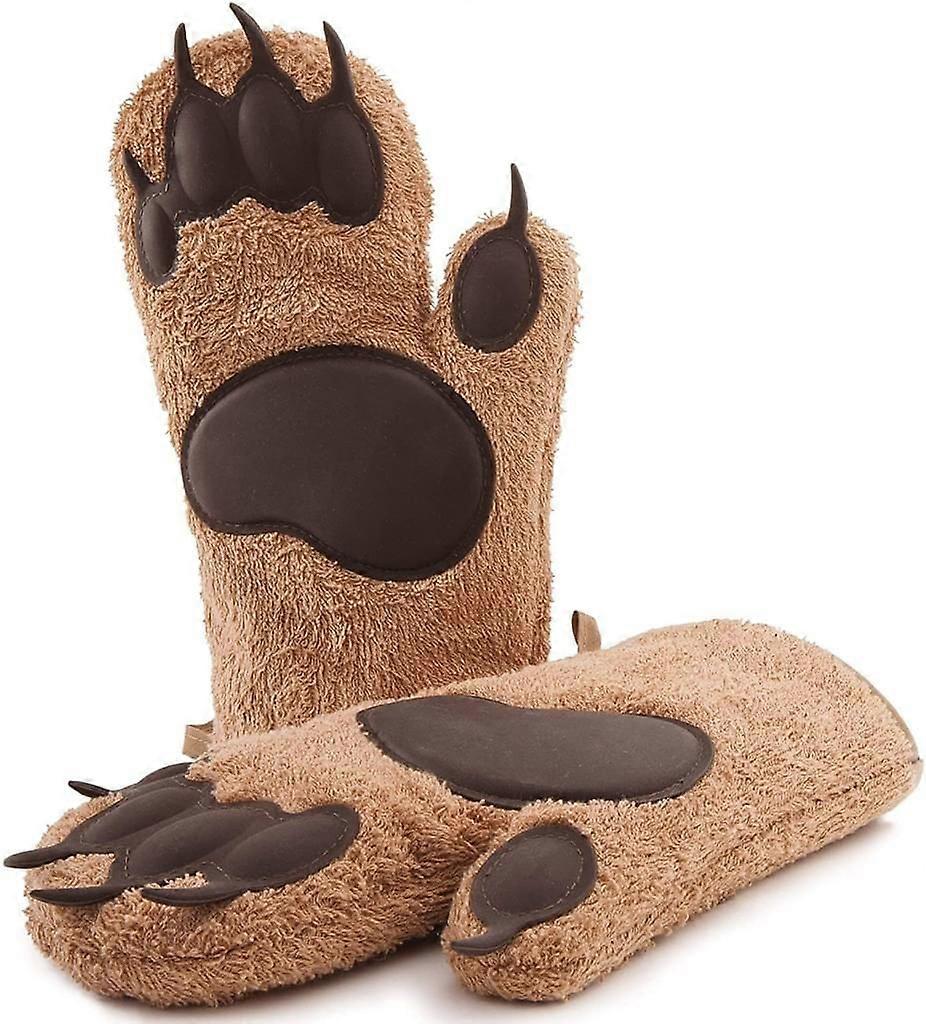 Esigner Bear Baking Gloves, THE Eye-Catcher in Every Kitchen fast