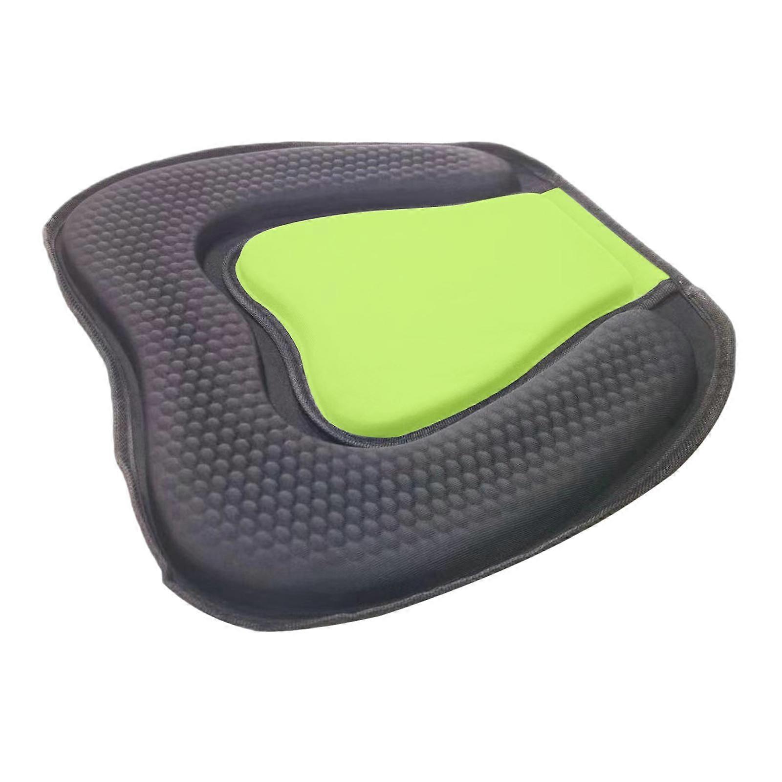 Coussin de siège de kayak Eva Support confortable pour la navigation de plaisance Rafting Kayak vert et noir