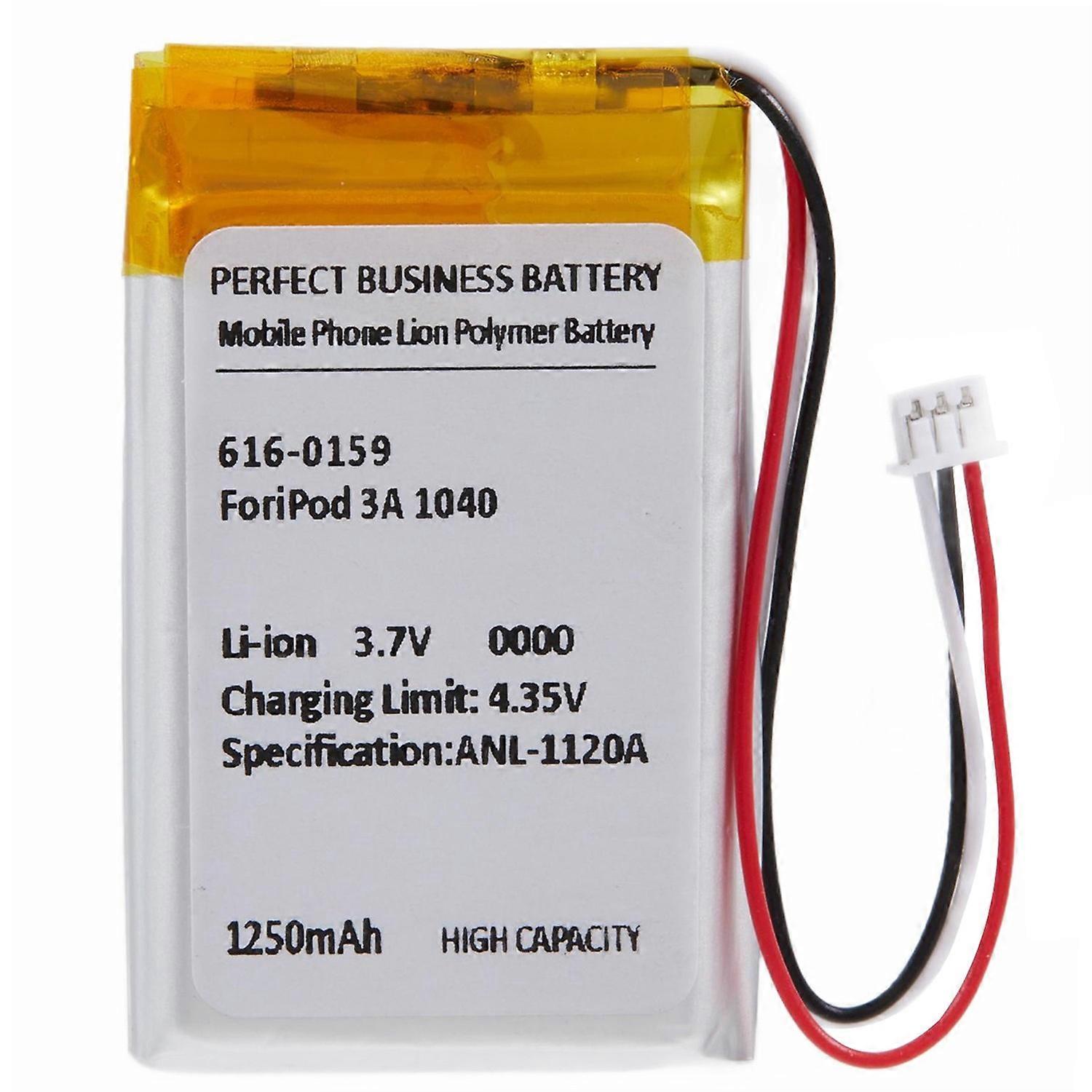 For iPod (3rd Generation) 4.35V 1250mAh Li-Ion Polymer Battery Assembly Part (Encode: 616-0159)