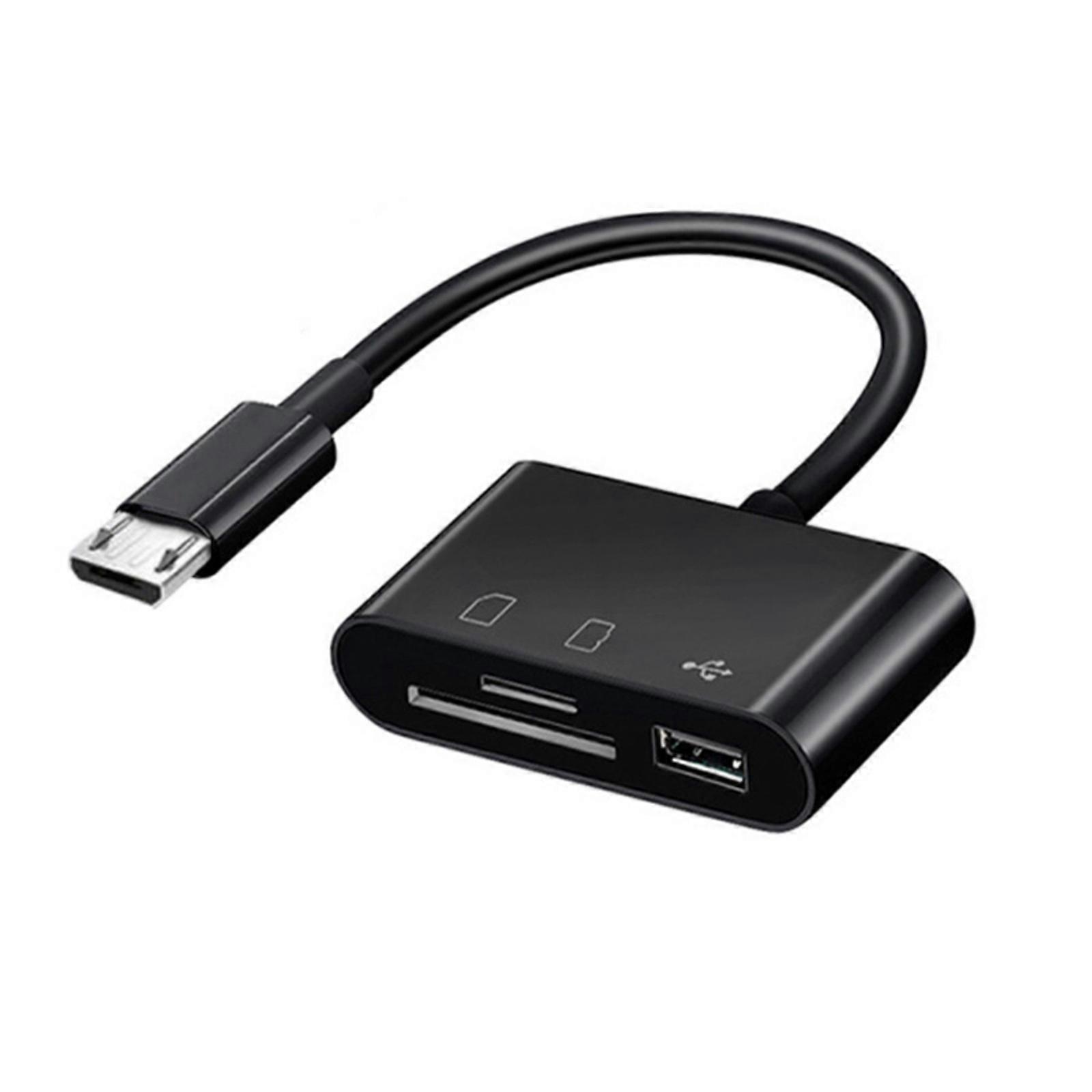 Kompakter USB-C-Kartenleser USB-C-zu-Speicherkartenleser für Reisen im Büro für USB-Flash-Disk, Mausanschluss