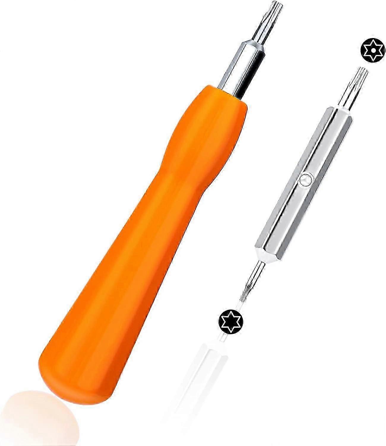 T6/T15 Torx Screwdriver Bit Set - Double-Ended Precision Screwdriver Replacement