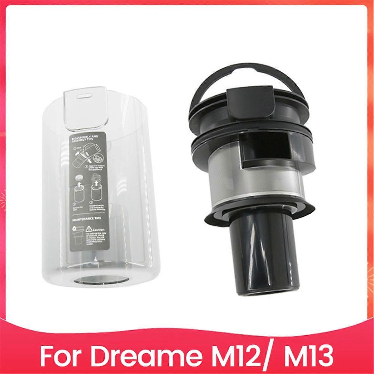 High Efficiency Multi Cone Cyclone Components and Dust Bin for Dreame M12 M13 Vacuum Cleaner Accesso
