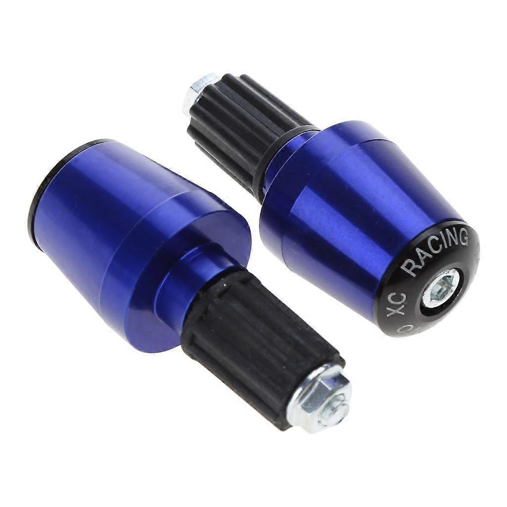 Motorcycle Handle Bar Ends Plug Grips Handlebar Plug Caps Slider 7/8" 22mm