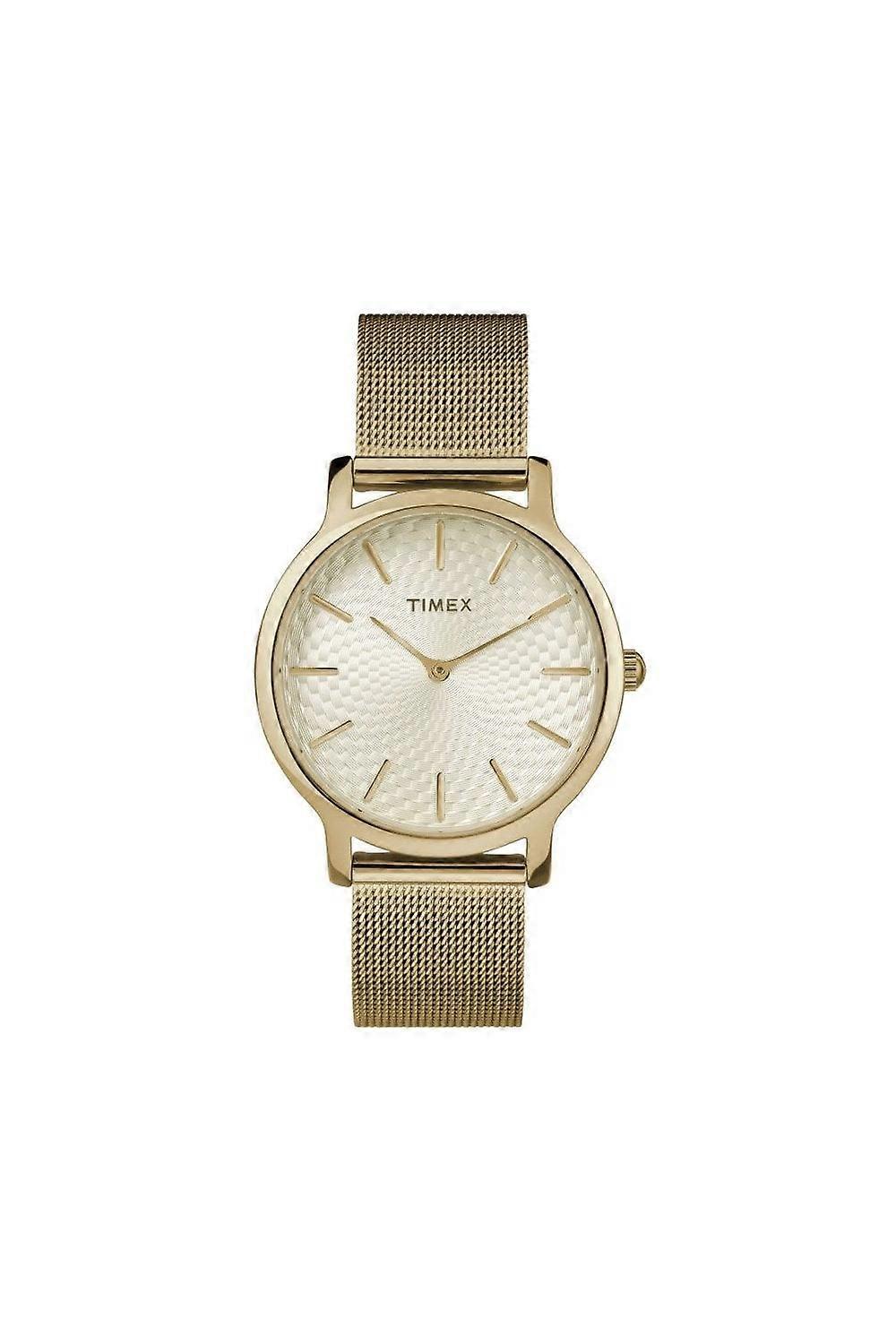 Women's Timex Ladies Skyline Transcend 34mm Mesh Band Watch TW2R36100