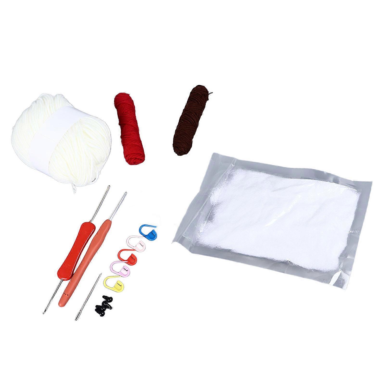 Rabbit Crochet DIY Kit with Step-by-Step Video Tutorial for Kids