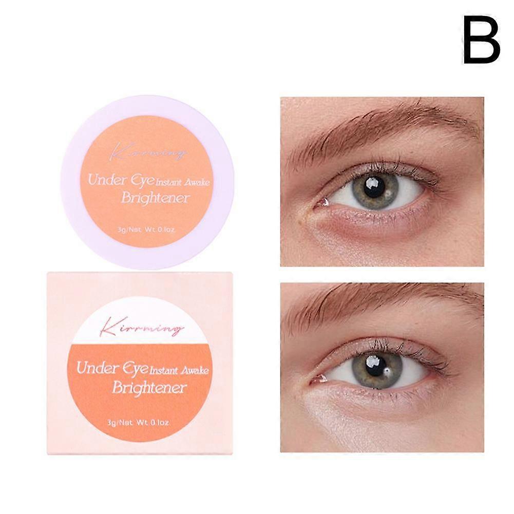 02#(B)$Eye concealer moisturizing, light, long-lasting, waterproof concealer 3g