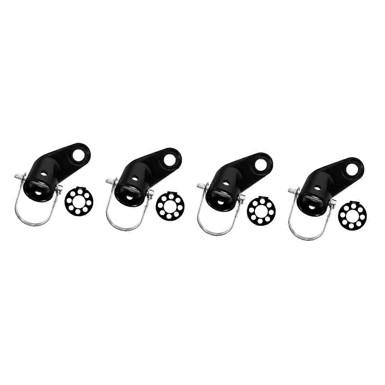 Rearrack Accessory Steel Black Hooks Trailer Mounting Adapter for Enhanced Traction and Compatibility