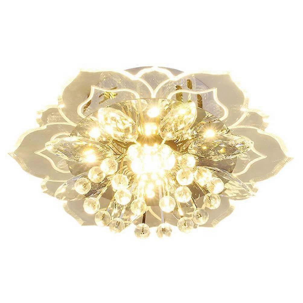 Crystal Ceiling Lights Flush Mount Ceiling Light Flower Flush Mount Ceiling Flush Mount Pendant Light for Farmhouse