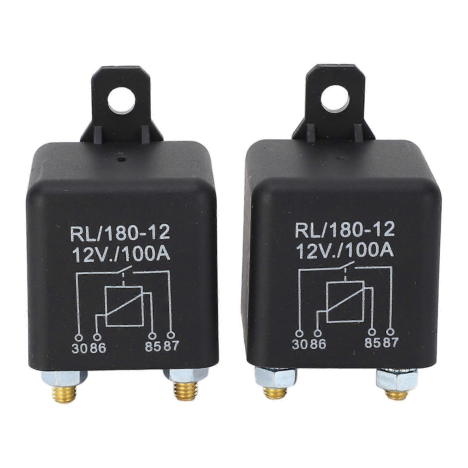 CarStartingRelay CarStartRelay AutomotiveRelay AutomotiveMotorRelay 100ACarStartRelay DCCarStartRelay CarRelayMotorReplacementAccessory