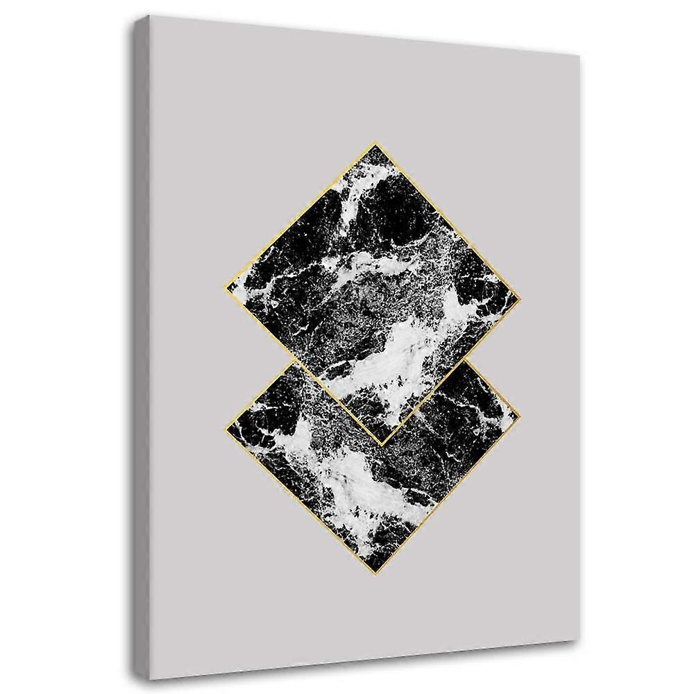 Impression sur toile, Arrangement carré - 60x90