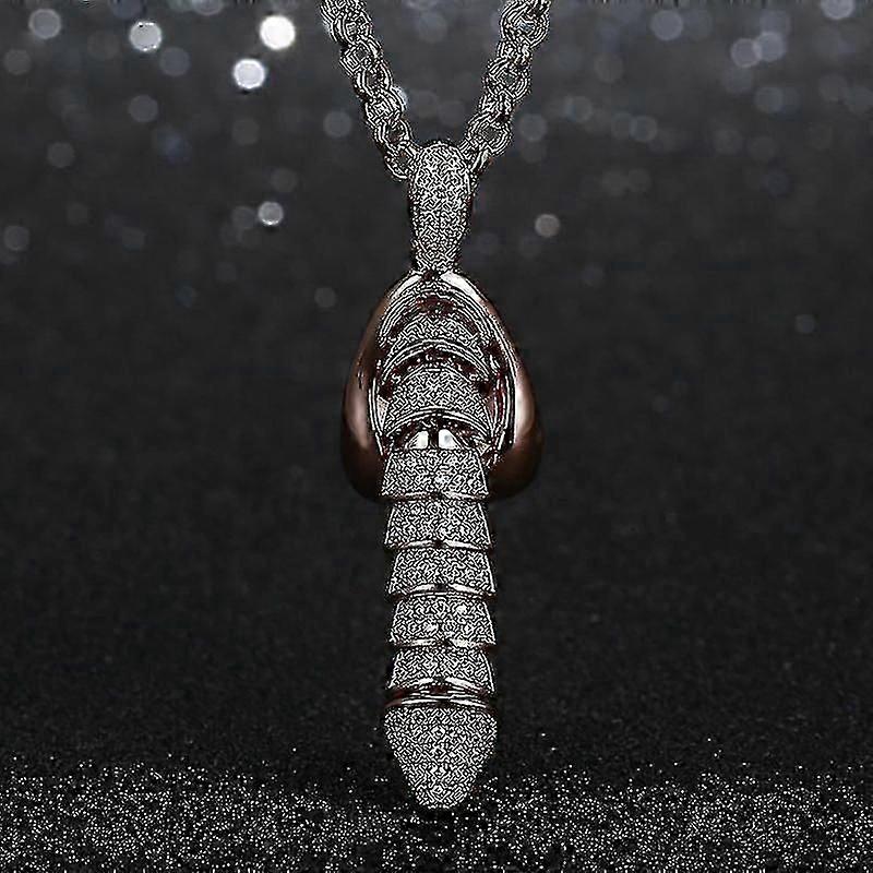 Drôle de collier pendentif érigé