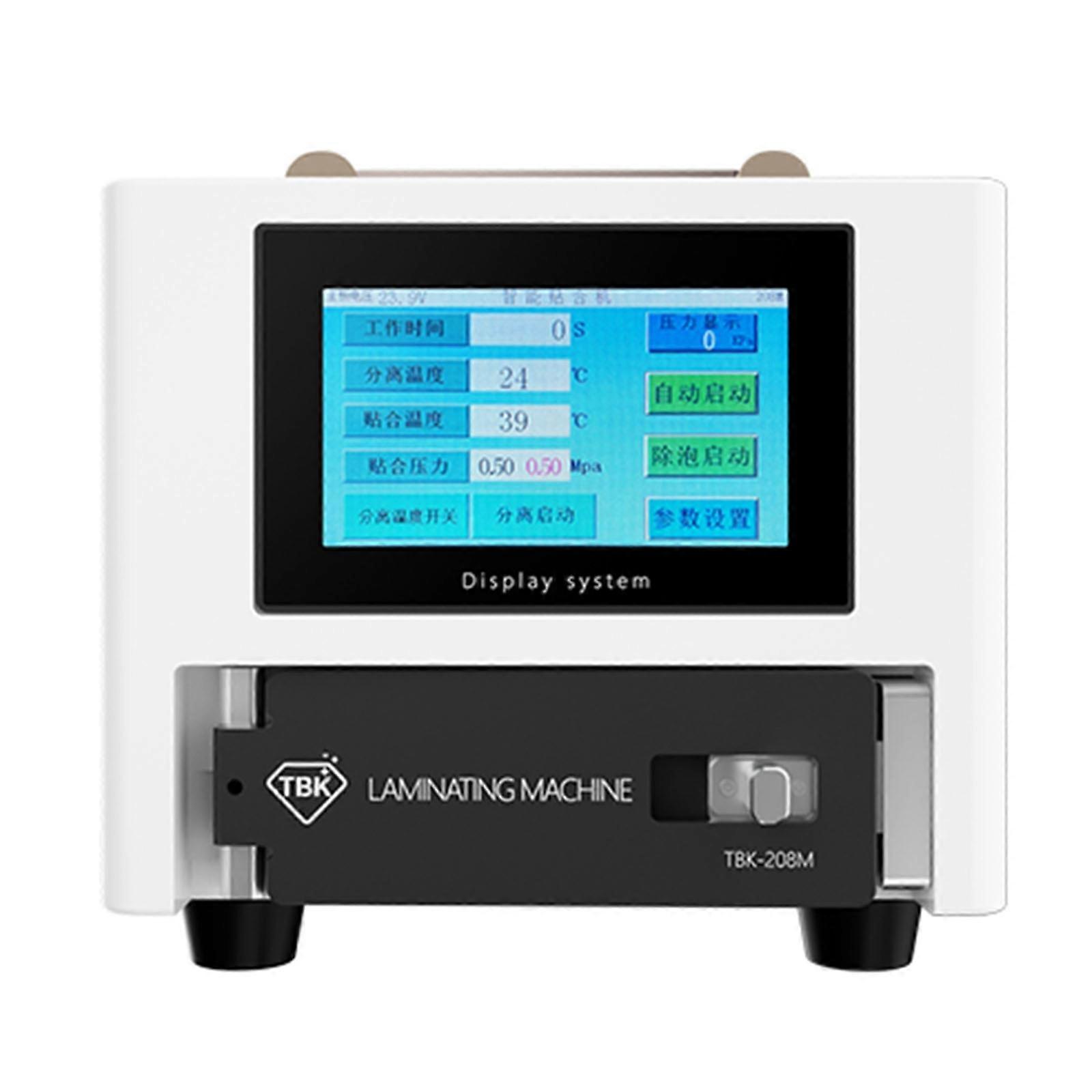 TBK 208M 3 in 1 Mini LCD Touch Screen Vacuum Laminating Bubble Remover Machine, Plug:US Plug
