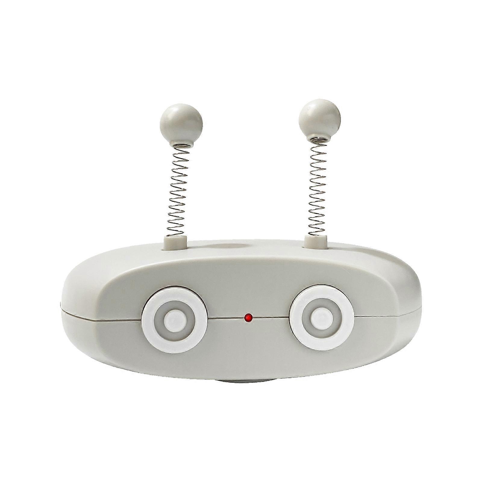 Interactive Cat Teasers Toy with Red Light Spot & Bionic Birdsong in ABS for Home Play